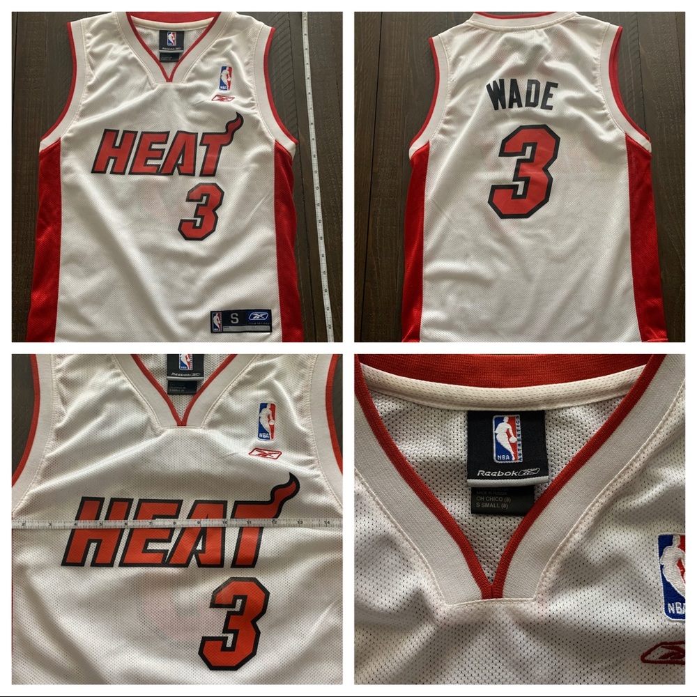 Youth Dwayne Wade Miami Heat Jersey